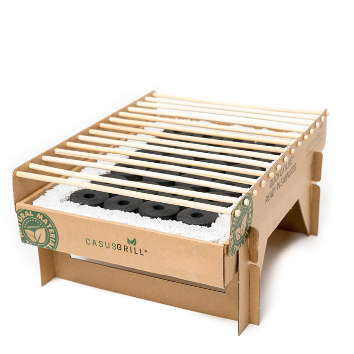CasusGrill disposable ecological grill